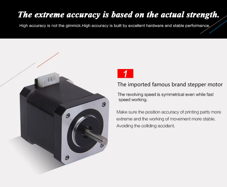 JGAURORA Z-603S FDM настольный 3d принтер высокой точности большой объем здания 280*180*180 мм ABS PLA