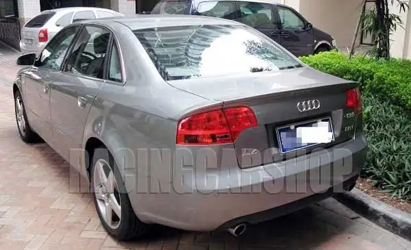 A STYLE TRUNK LIP SPOILER 3PCS/SET fit for AUDI A4 B7 2006-2008