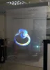 Vente chaude: film de projection arrière holographique Transparent de 27 pouces (0.65mX0.39m) pour la publicité de vitrine, affichage d'écran 3d ► Photo 2/6