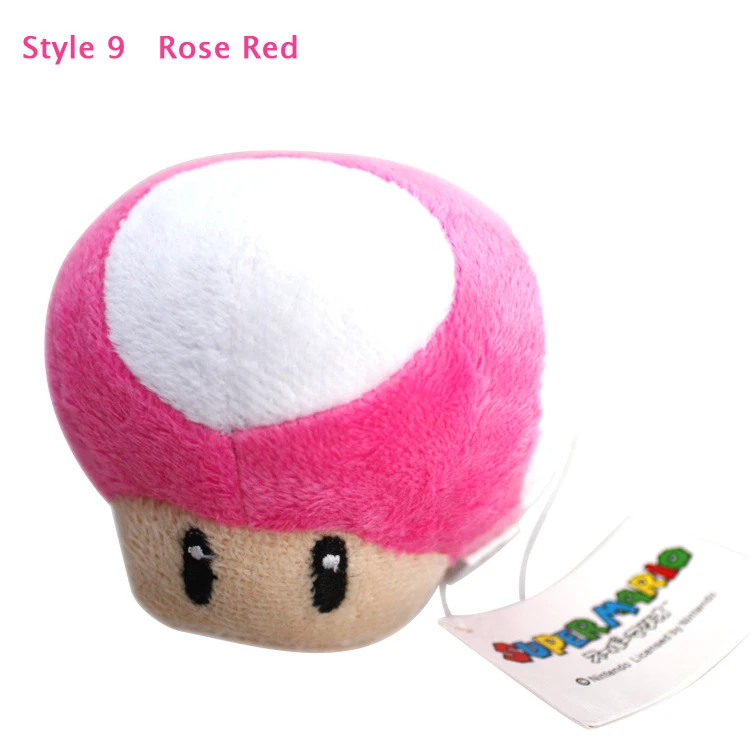 Super Mario Plush toys Dolls Figure 10 colors mushroom stuffed toy decorations super mario bros kids toys - Цвет: 9