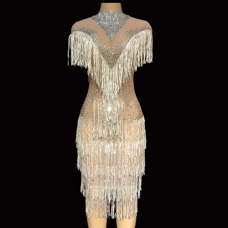 fringe birthday dress