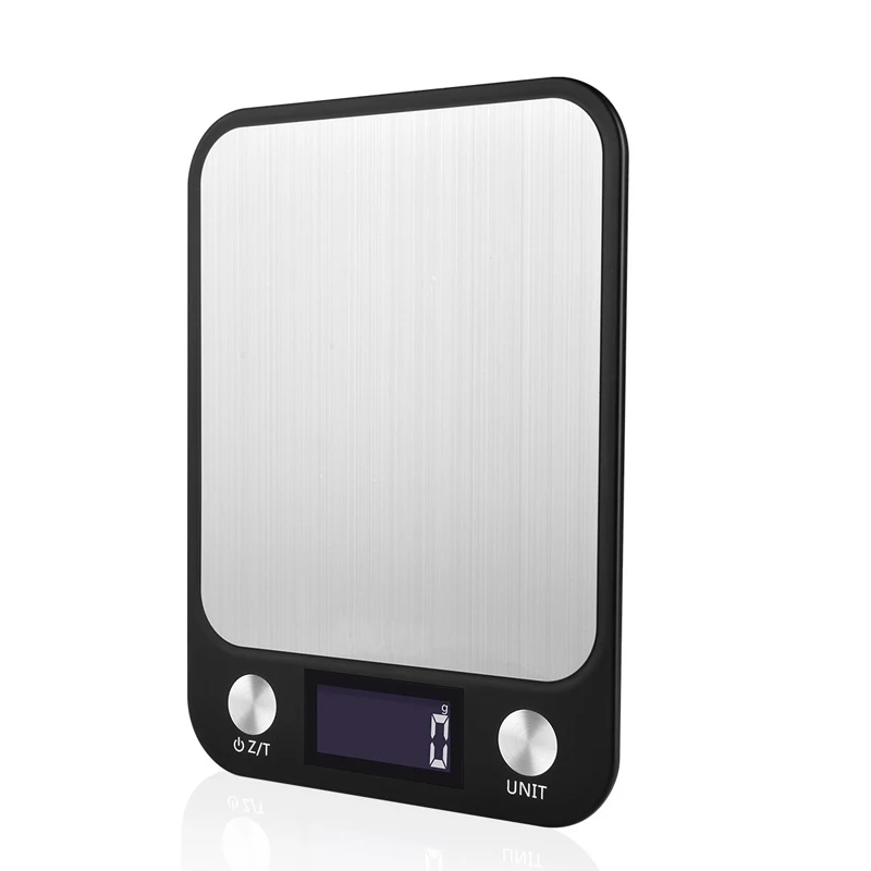 Ferramentas de Medição Portátil Escala Digital Lcd Escalas Eletrônicas Steelyard Cozinha Balança Comida Postal Peso Equilíbrio 5000g 5kg x 1g