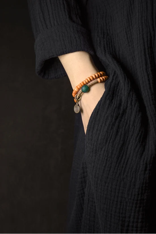 Olive-nut-Green-Stone-Bracelet-Mixed-The-third-Eye-of-Buddha-Tibetan-Buddhism-Jewelry-Anti-evil-Remain-Safe-Couple-Gift-Unisex (6)