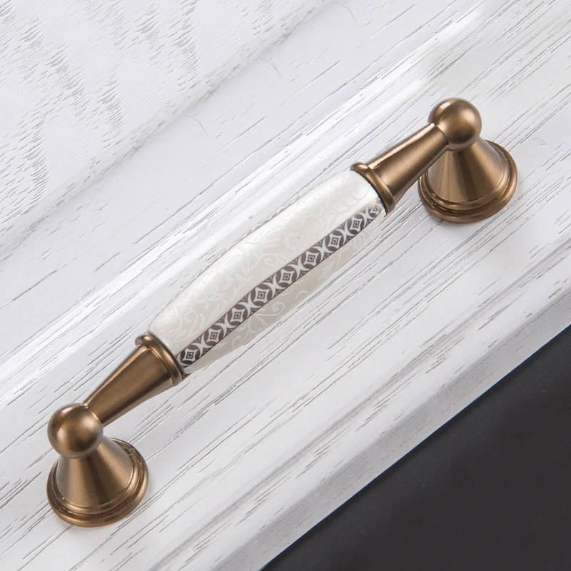 1 шт. керамические дверные ручки антикварные мебельные и для кухонного шкафа