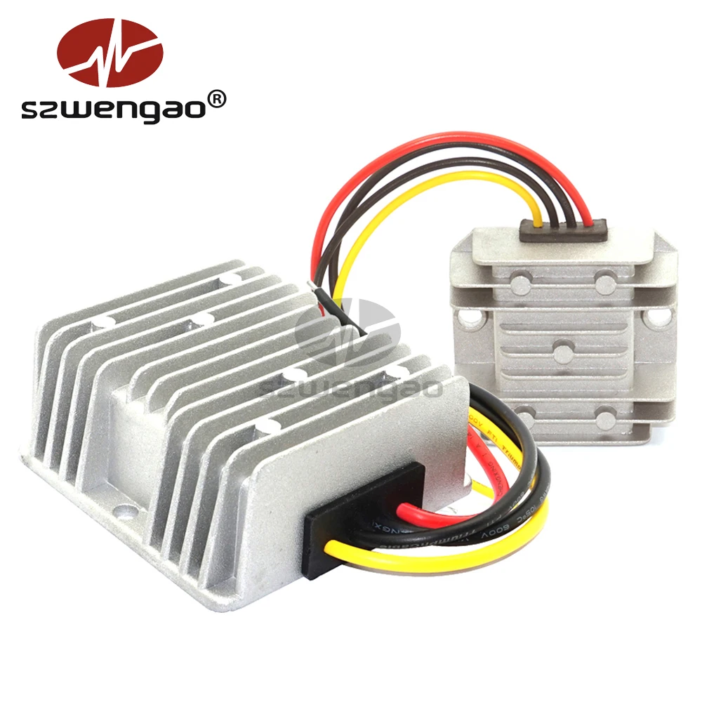 

48V to 12V 5A 10A 15A 20A 30A Step Down DC DC Converter Regulator 48 Volt to 12 Volt Golf Cart Voltage Reducer CE RoHS
