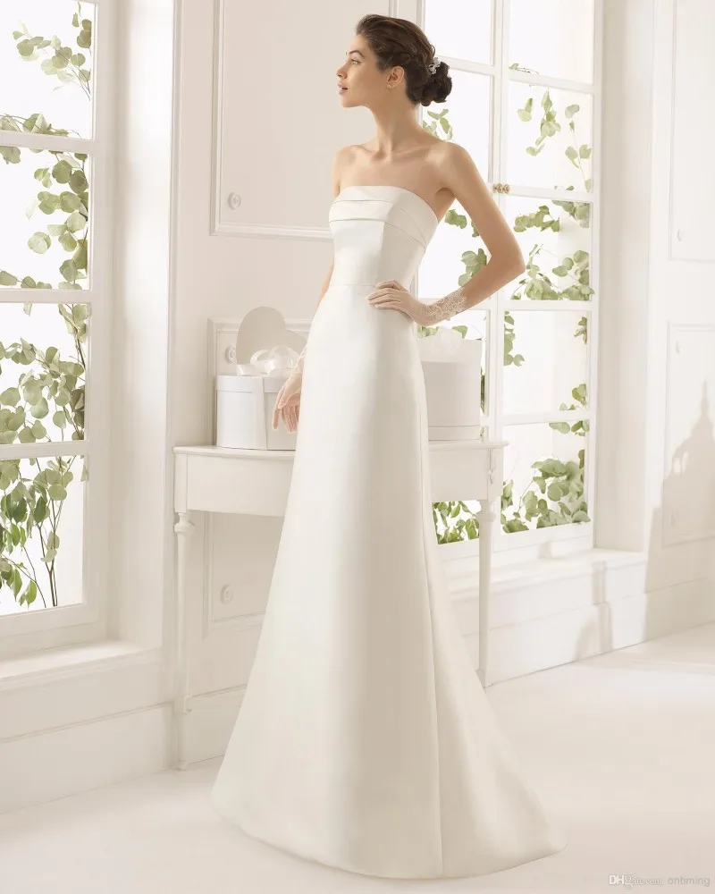Sexy Lace Embroidery Wedding Dresses With Detachable Skirt Aibye African Muslim See Through