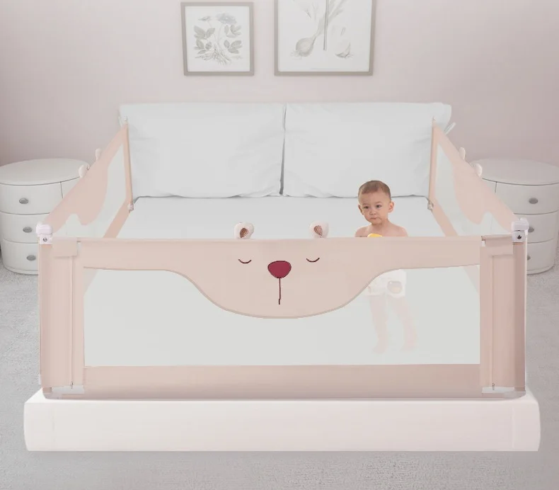

1.2m to 2.2m portable travel bed rail baby playpen baby fence baby bed fence bed safeti Rails Security bed Fence kids Guardrail