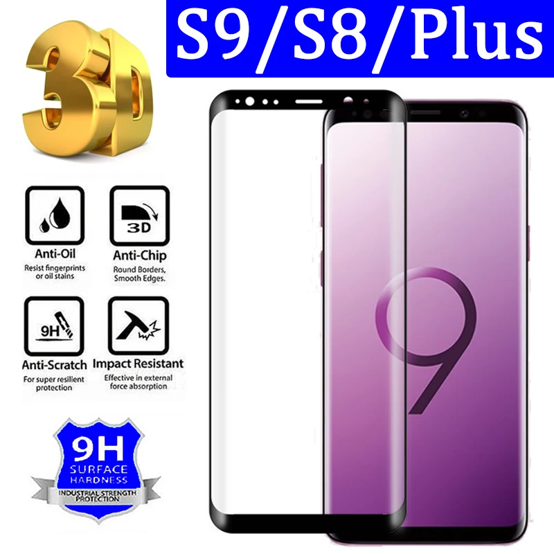 Закаленное Стекло для Samsung Galaxy S8 S9 Note 9 8 защитный глас Экран протектор на Galasy S 9 9 s S9plus не Note9 Note8 9 Примечание