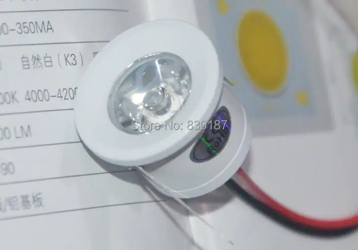Us 45 0 Mini Led Spot Light 1w 110v 220v 30mm Cutout Led Downlight Bovine Cat S Eye Lights 3000k 4000k Red Green Yellow Blue Purple In Downlights