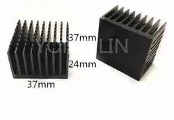 10 шт алюминиевый heatsink37 * 24-37 мм IC радиатора/led радиатора