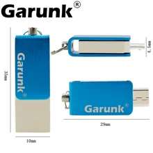 Garunk карту флэш-памяти с интерфейсом USB 2.0 флэш-накопитель 32 ГБ 16 ГБ 8 ГБ 4 ГБ Pendrive водонепроницаемый металлический ключ memory stick