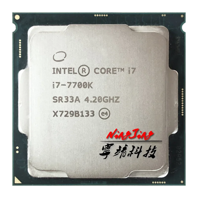 Процессор Intel Core i7-7700K i7 7700K 4,2 GHz четырехъядерный Восьмиядерный процессор 8M 91W LGA 1151