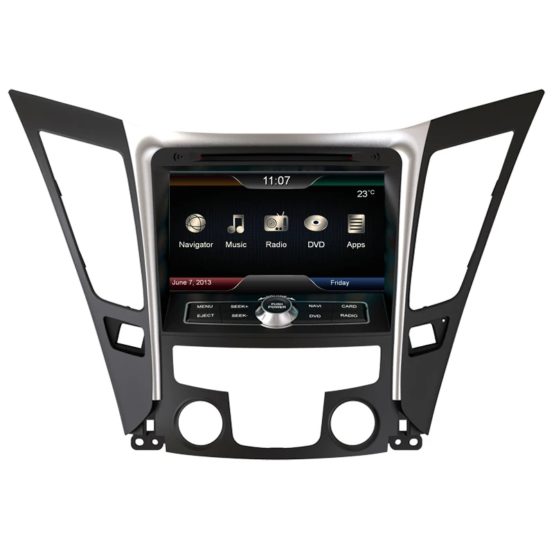 Автомобильный DVD-проигрыватель с GPS для Hyundai Sonata YF I40 I45 I50 2011 2012 2013 2014 | Отзывы и видеообзор