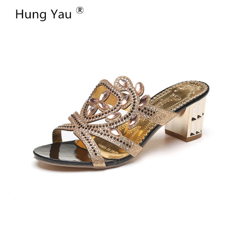 Hung Yau Woman High Heels Rhinestone Summer Shoes Women Bling Sandals Cut-Out Heels Ladies Sexy Shoes Sandalias Mujer Size 10 Hung Yau Woman High Heels Rhinestone Summer Shoes Women Bling Sandals Cut-Out Heels Ladies Sexy Shoes Sandalias Mujer Size 10