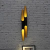 Luces de pared de cilindro cónico simples modernas para dormitorio, luz de pared de aluminio, apliques circulares de tubo, iluminación de pared ► Foto 1/6