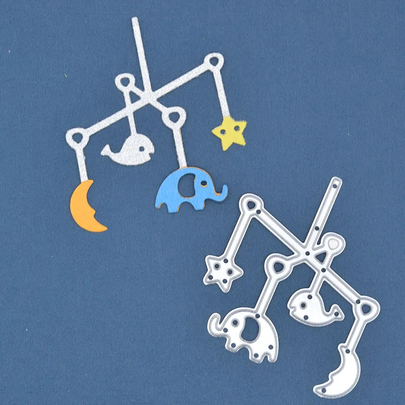 

Baby Toy Campanula Metal Cutting Dies for Scrapbooking DIY Album Decorative Paper Card Embossing Craft