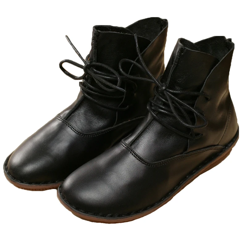 2015 Hot sale Mori new winter shoes handmade leather boots leather