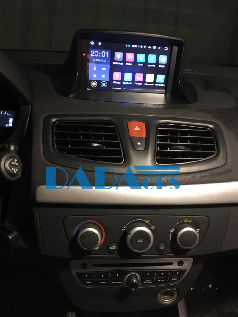Perfect Newest Android 8.0 7.1 Car Radio DVD Player GPS Navigation for Renault Megane 3 Fluence 2009-2015 Audio Stereo Unit Multimedia 5