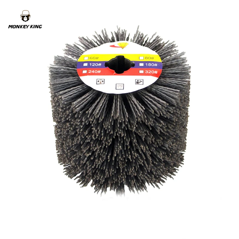 DuPont  wire drawing wheel brush drum burnishing polishing  wheel grit  240