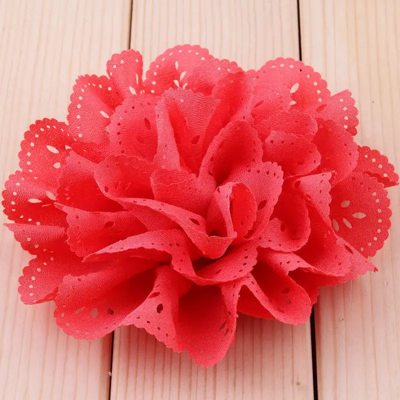 120 шт./лот 10 см 20 цветов|flower clip art free|fabric flower clipsfabric pot |
