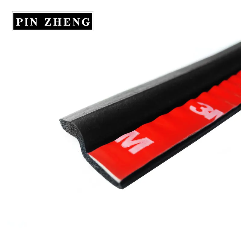 

2 Meters Z type 3M adhesive Car Rubber Seal Filler Adhesive High Density Car Door Seal Strip Noise Insulation car accessories