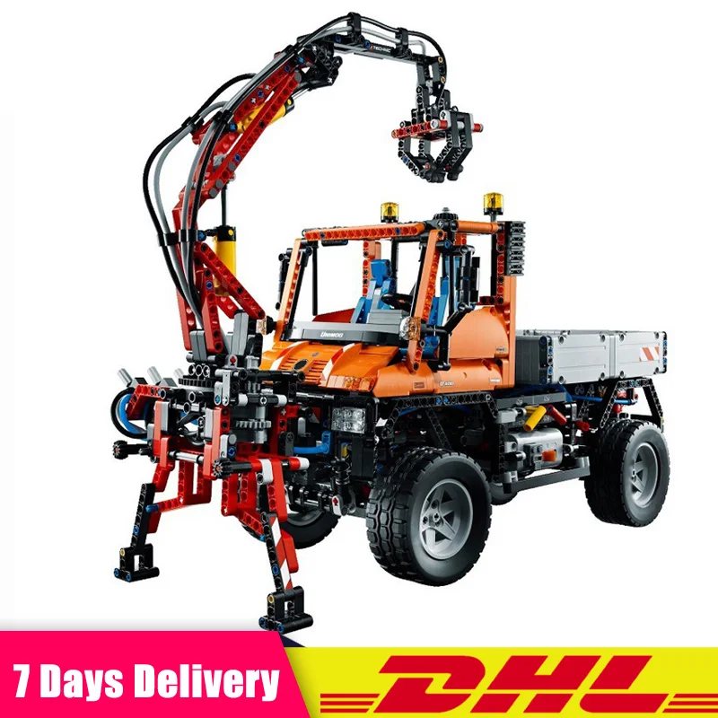 

LEPIN 20019 2088Pcs Technic Series The Truck U400 Model Building Kits Blocks Bricks Model Toys Gifts Compatible LegoINGlys 8110