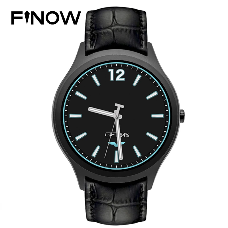 

Finow X1 Smart Watch Men Women Android 4.4 3G WIFI GPS Bluetooth Watch Clock Fitness Sport Smartwatch PK KW88 KW18 watch