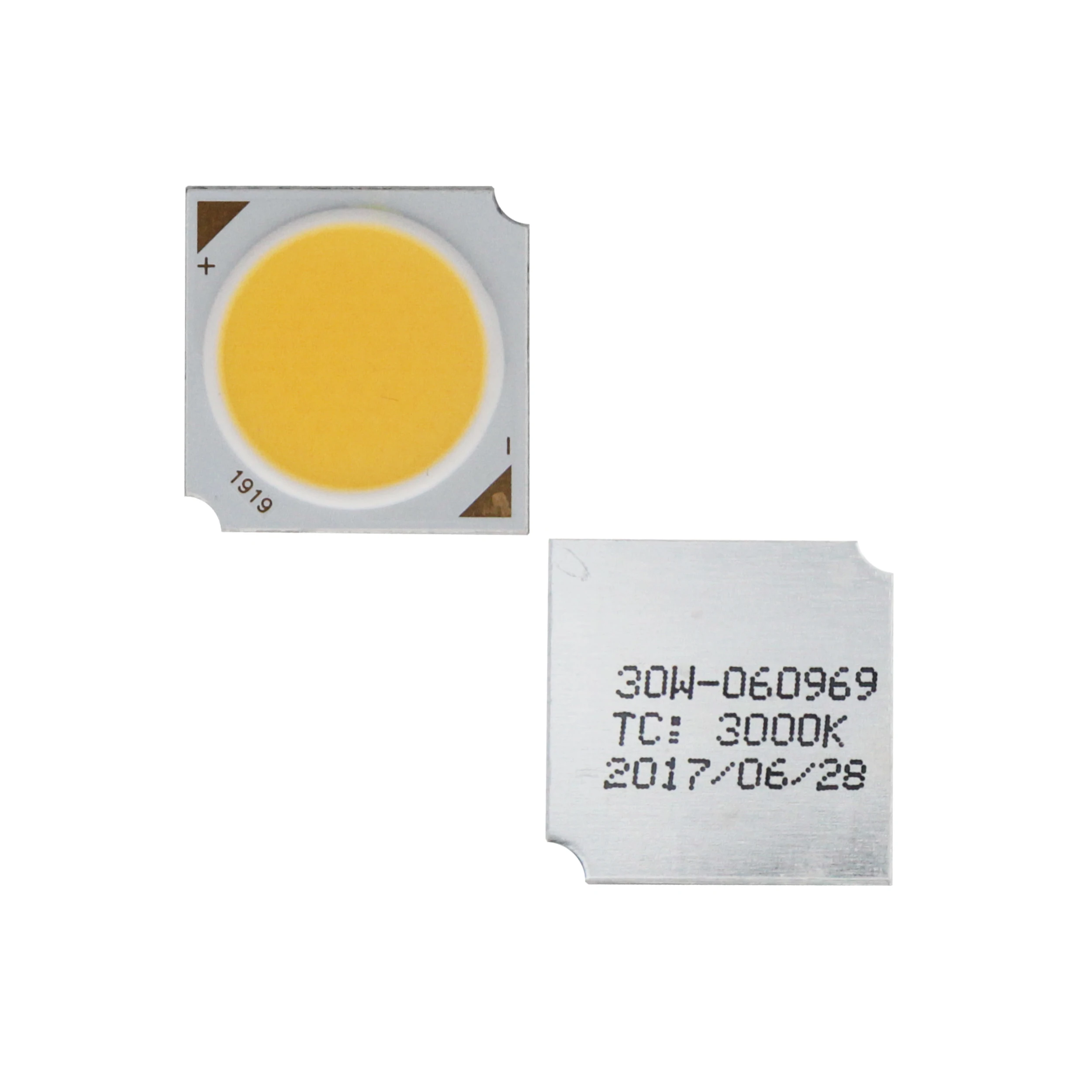 Заводская распродажа 19 мм квадратная алюминиевая доска светодиодный COB полоса Epistar чип светильник Модуль источника 10 Вт 15 Вт 20 Вт 30 Вт COB для лампы