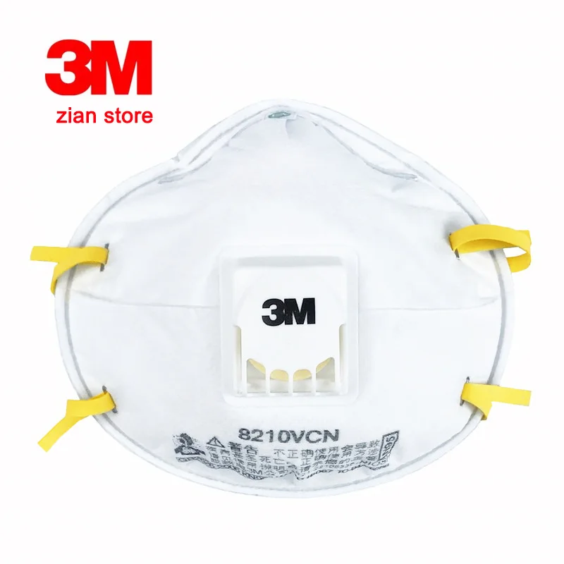 

3M 8210V Respirator dust Mask Cool flow Valve Particles Mask PM2.5 N95 Respiratory Protection cycling outdoor work