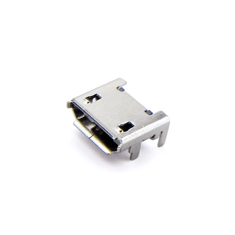 20 pcs/lot Warp Edge 90 Degrees 4 Foor DIP Micro USB Female Connector Jack Tail Sockect Plug Terminals | Обустройство дома
