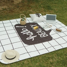 Лидер продаж! Открытый влагостойкий для пикника кемпинг Оксфорд тканный ковер износостойкие коврики водонепроницаемый живой ковер