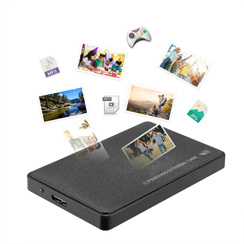 Портативный 2 5 дюймовый внешний жесткий диск USB HDD для настольного ноутбука