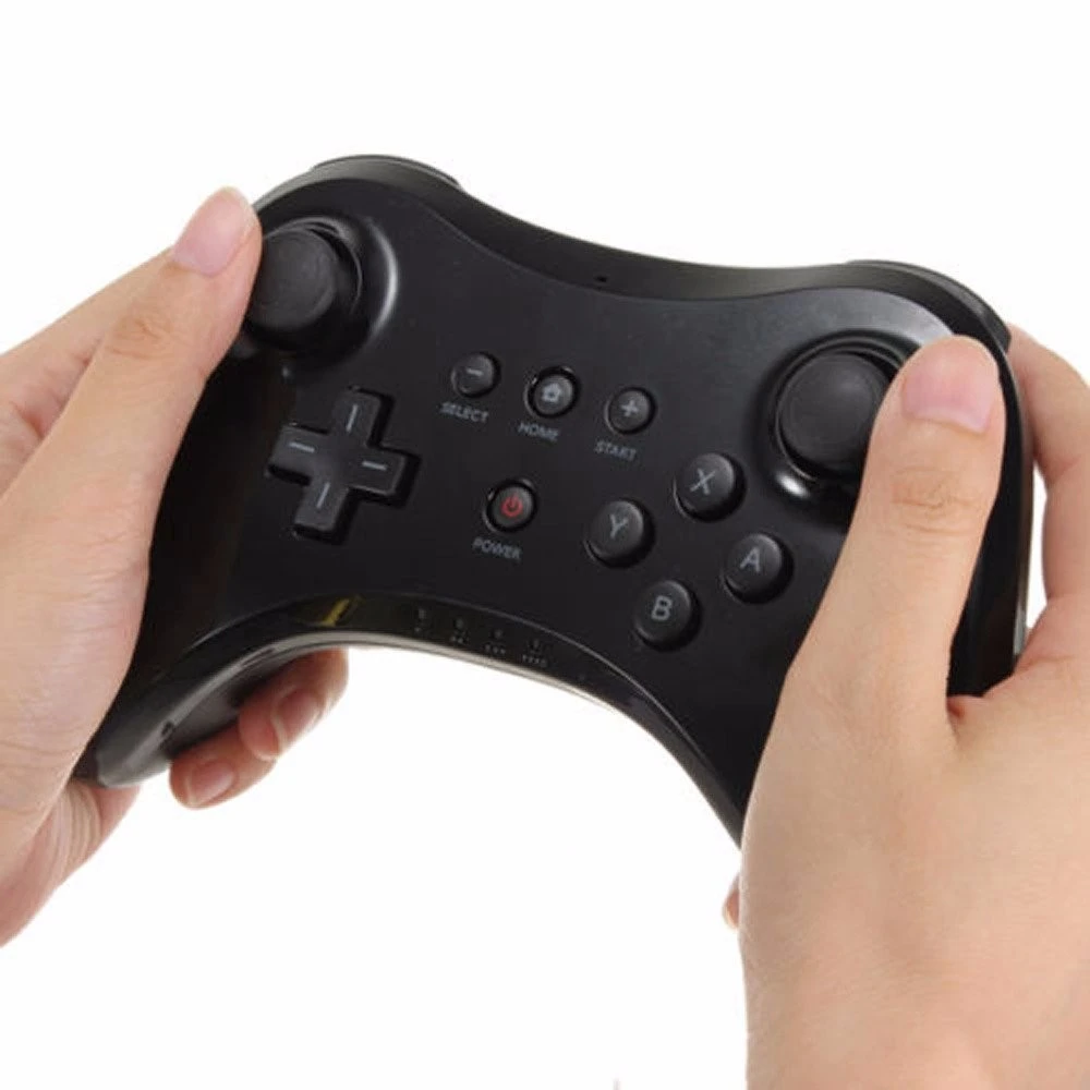 クラシックbluetoothワイヤレスゲームパッドコントローラージョイスティックwiiのu Proゲームリモートコンソール用wiiuバージョンアップ Controle Joystick Joystick Joysticksjoystick Gamepad Aliexpress