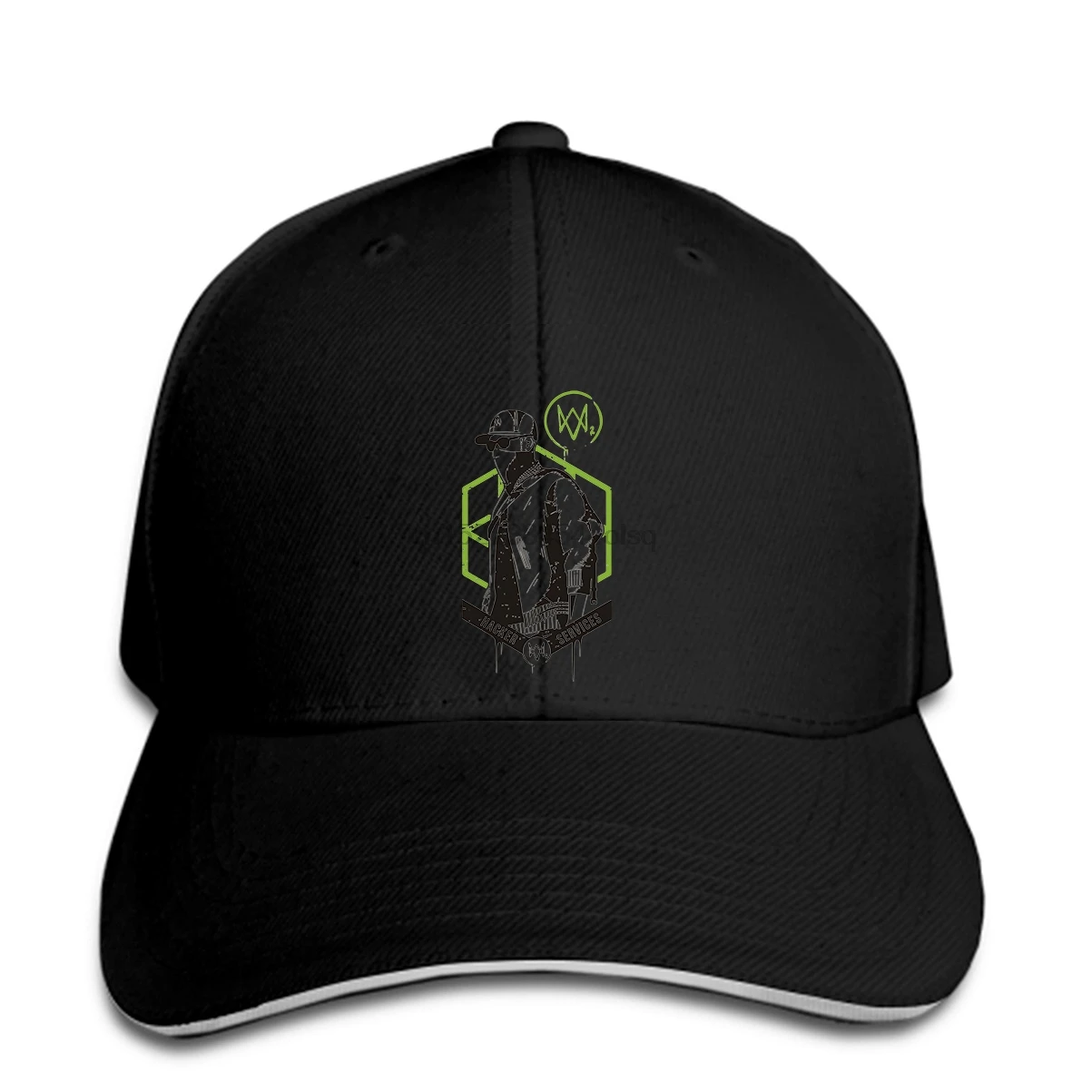 

NEW PHIKINGPrinted Men Baseball Cap t Watch Dogs 2 Hacker Services Women Baseball Cap