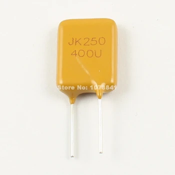 

10Pcs Per Lot JinKe Polymer PPTC PTC DIP Resettable Fuse 250V 0.4A 400mA JK250-400U
