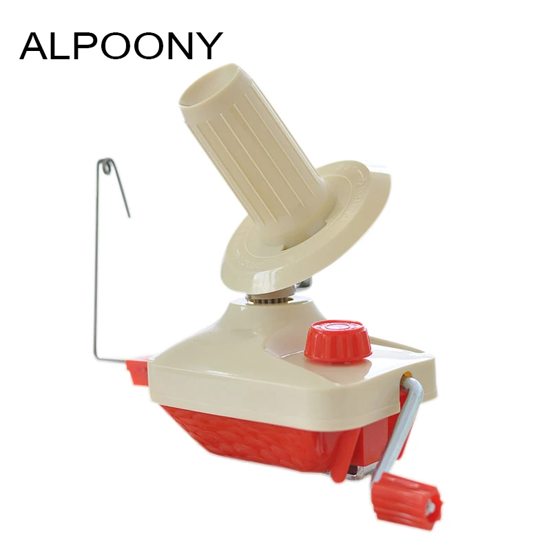 

Yarn winder wool winder Weaving tools Household plastic hand winding machine rope LACE wool knitting tool