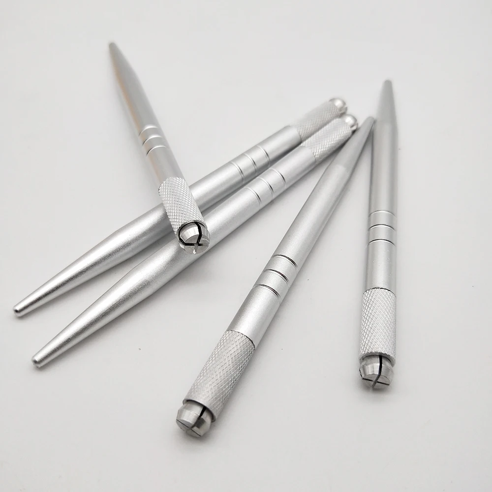 

5pcs/lot Professional Manual Tattoo Pen for Permanent Makeup Mircoblading Eyebrow Eyeliner Lips Manual Device