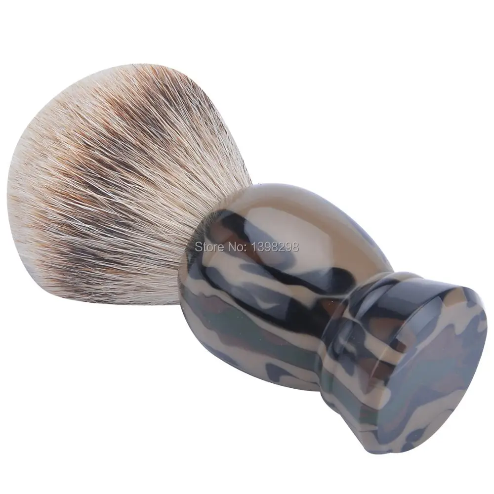 

Camouflage color handle shaving brush army products military color silvertip shaving brush free shipping cost