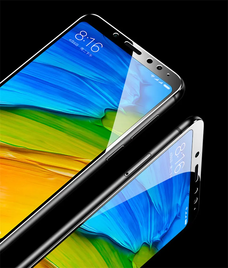 MLLSE 5D Curved Full Glue Screen Coverage Phone Tempered Glass For Xiaomi Redmi Note 5 Note 5 Pro Screen Protector Film Glass (11)
