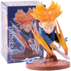 Dragon Ball Z Super Saiyan Trunks фигурка героя ПВХ Коллекционная модель игрушки