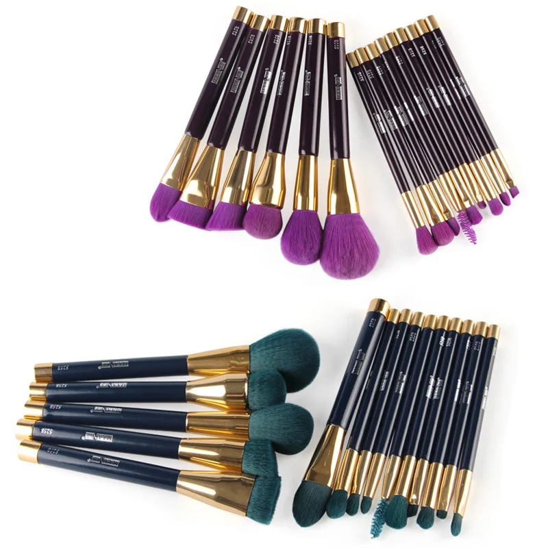 Buy 5sets/lot high quality wooden handle Cosmetic