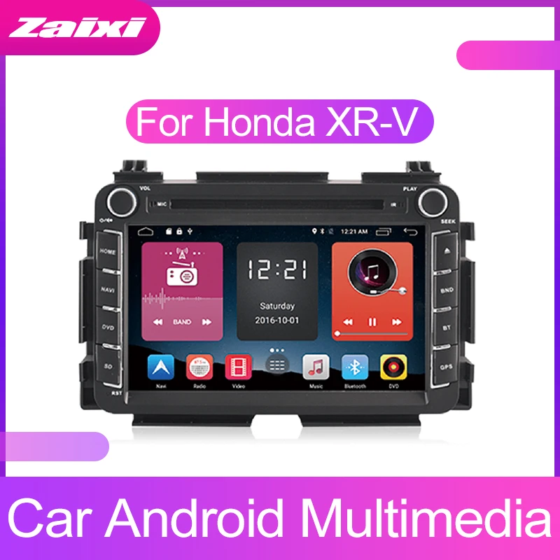 

ZaiXi Android Car Multimedia player 2 Din WIFI GPS Navigation Autoradio For Honda XR-V XRV 2013~2019 GPS Radio FM Maps BT