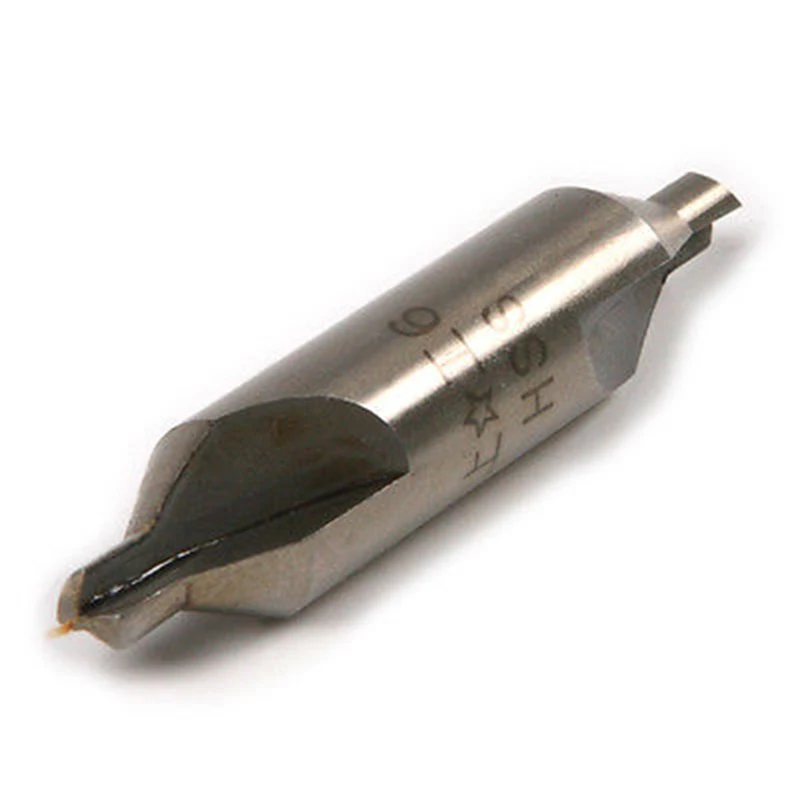 5pcs/set  HSS 1-5mm  Combined Center Drills Bit Set 60 Degree Angle Countersinks Tool