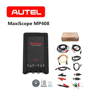 

Autel MaxiScope MP408 PC based 4 Channel Automotive Oscilloscope Basic Kit 20MHz 12bits USB Works with Maxisys Tool