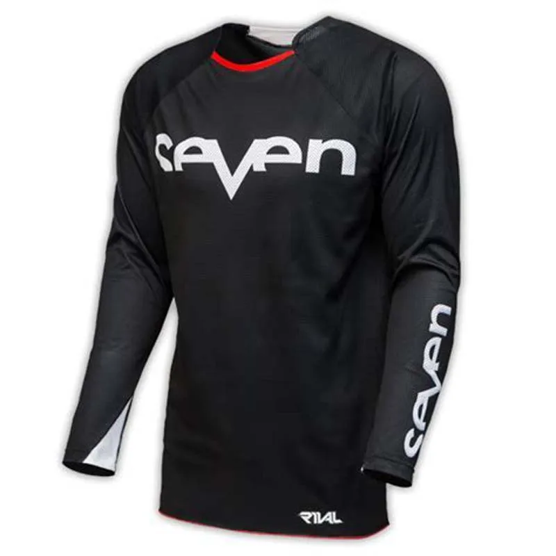 

2018 SEVEN enduro maillot motocross bmx downhill cycling jerseys camiseta dh mtb t-shirt mountain bike clothing for men black