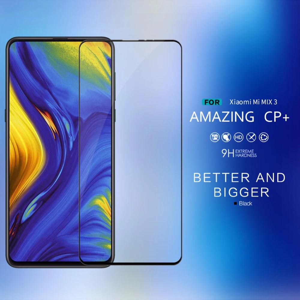Nillkin Tempered Glass Screen Protector for xiaomi mi mix 3 xiao mix3 Anti-Explosion CP+ 2.5D Full Coverage film | Мобильные