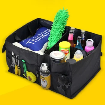 

Car Multi-Pocket Organizer Folding Storage Bag Tidying for Lada Priora Sedan sport Kalina Granta Vesta X-Ray XRay