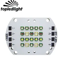 Topled светильник 4 канала Cree XPE XP-E светодиодный световой излучатель XPE красный королевский синий 450NM белый 7000K Epileds UV 420NM фиолетовый светильник