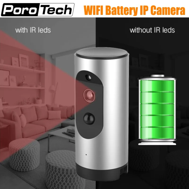 

Rechargeable Battery Powered CCTV Camera Y2 1080P Indoor Home Security Wireless Wifi IP Camera with Motion Detection 2-Way Audio