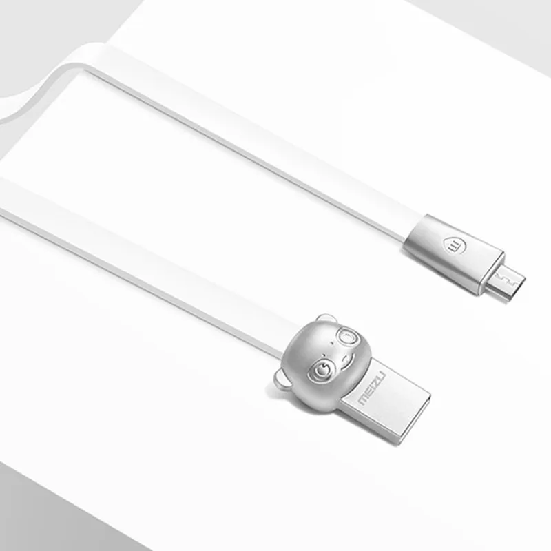 Оригинальный кабель для передачи данных Meizu Micro USB Panda 2.0A быстрая зарядка